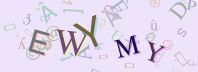 This is a captcha-picture. It is used to prevent mass-access by robots. (see: www.captcha.net)